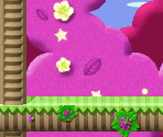 Stage 1: Purple Plants - Kirby Super Star Ultra