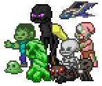 Enemies (Deltarune Battle-Style) - Minecraft Customs