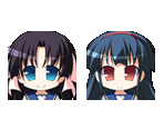 Chibi Heroine Icons & Cursors - Haruiro Ouse (JPN)