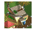 Crooked House - RollerCoaster Tycoon 2