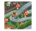 Cheshire Cats - RollerCoaster Tycoon 2