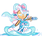 Sea Fairy Cookie (Luminous Coral) - Cookie Run: OvenBreak
