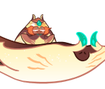 Mocha Ray Cookie - Cookie Run: OvenBreak