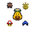 Item and Obstacle Map Markers - Mario Kart DS