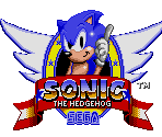 Title Screen (Sonic 1 Master System, Genesis-Style) - Sonic the Hedgehog Customs
