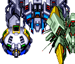 Stages 1-3 Bosses - Nexzr (JPN)