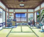 Backgrounds (Memories Off 2nd; 1/4) - Memories Off Duet (JPN)