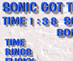 Score Tally - Sonic 3D Blast