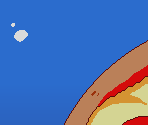 Desert Night Background - Pizza Tower