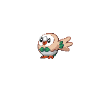 #722 Rowlet - Pokémon Customs