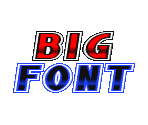 Big Font - Tekken 2