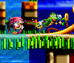 Isolated Island (Training) Levels 0 & 1 (Day) - Knuckles' Chaotix (32X)