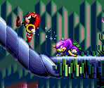 Isolated Island (Training) Level 2 (Morning) - Knuckles' Chaotix (32X)