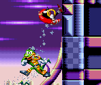 Isolated Island (Training) Level 3 (Morning) - Knuckles' Chaotix (32X)