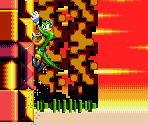 Isolated Island (Training) Level 4 (Sunset) - Knuckles' Chaotix (32X)