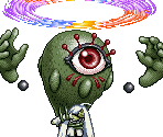 Professor Aionion / Psionic Brain - Metal Slug Attack