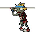 Pole Vaulting Zombie - Plants vs. Zombies