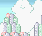 Snow Mountains 1 - Super Mario All-Stars: Super Mario Bros. & The Lost Levels