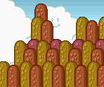Brown Mountains - Super Mario All-Stars: Super Mario Bros. & The Lost Levels