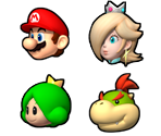 Character Icons - Mario Tennis: Ultra Smash