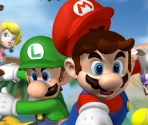 Title Screen - Mario Power Tennis