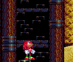 Sandopolis Zone Act 2 (2 - Semi-Bright; 1/2) Unused Foreground - Sonic & Knuckles