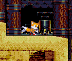 Sandopolis Zone Act 2 (2 - Semi-Bright; 2/2) Unused Foreground - Sonic & Knuckles