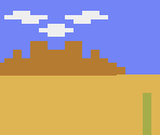 Background - Custer's Revenge (Atari 2600)