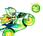 Kiwi Cookie (Maverick of the Circuit) - Cookie Run: OvenBreak