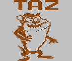 Title Screen and Background - Taz (Atari 2600)
