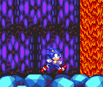 Lava Reef Zone Act 1 (Act 1.5 Palette; 2/2) - Sonic & Knuckles
