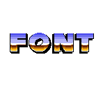 Sonic 1 Title Screen Font (Expanded) - Sonic the Hedgehog Customs