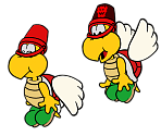 Corporal Paraplonk (Paper Mario-Style, Modern) - Mario & Luigi Customs