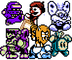 Mid-Bosses - Kirby's Halloween Adventure (Hack)