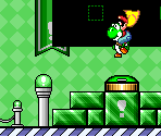 Green Switch Palace - Super Mario World: Just Keef Edition (Hack)