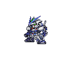 Gundam Astray Blue Frame - Super Robot Wars W