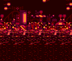 Speed Slider (Starting Area, Sunset) - Knuckles' Chaotix (32X)
