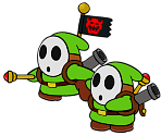Sergeant Guy (Paper Mario-Style, Modern) - Mario & Luigi Customs