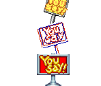 You Say! Sign (Mania, Somari, and Master System-Style) - Sonic the Hedgehog Customs