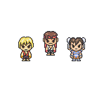 Street Fighter Characters (Rhythm Heaven Megamix Mascots-Style) - Street Fighter Customs