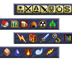 Menu and Area Icons - Star Ocean: The Second Story