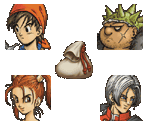 Menu Portraits - Dragon Quest 8 Journey of the Cursed King