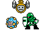 Enemies (Mega Man 11, NES-Style) - Mega Man Customs