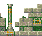 Deep City (Foreground) - Ecco the Dolphin
