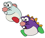 Skipsqueak (Paper Mario-Style) - Mario Customs