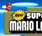 Title Screen - New Super Mario Land (Homebrew)