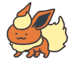 #136 Flareon - Pokémon Smile