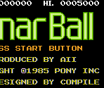 Title Screen (JPN) - Lunar Pool / Lunar Ball