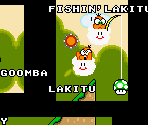 Enemy Cast Roll & Ending Screen - Super Mario World