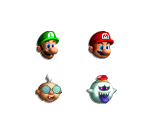 Character Icons - Luigi's Mansion